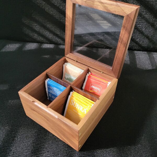 Handmade Small Tea Box Organizer