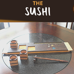 Handmade, Hardwood Sushi Boards