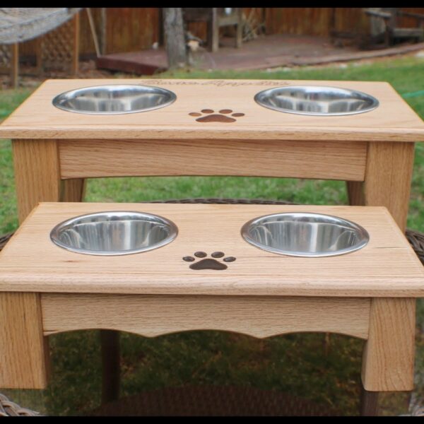 Handmade Pet Feeder