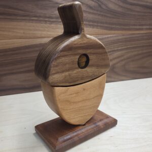 Handmade Acorn Bandsaw Box