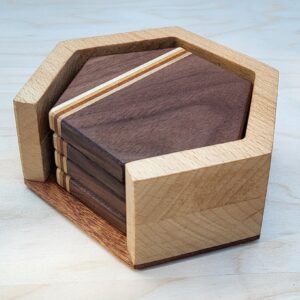 Handmade Walnut Coaster