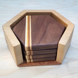 Handmade Walnut Coaster