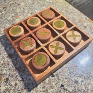 Handmade Tic Tac Toe