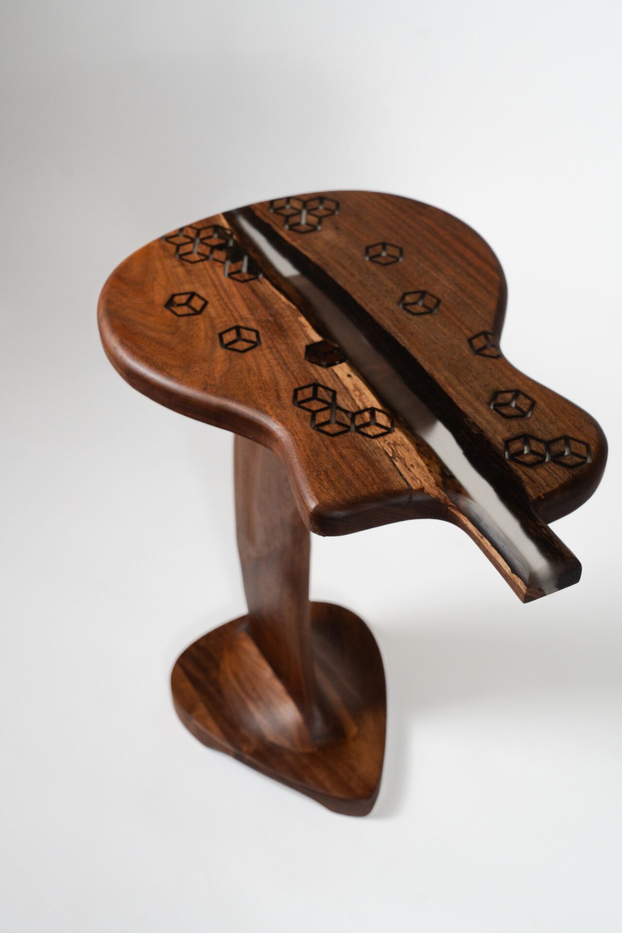Handcrafted Guitar-Inspired Tables