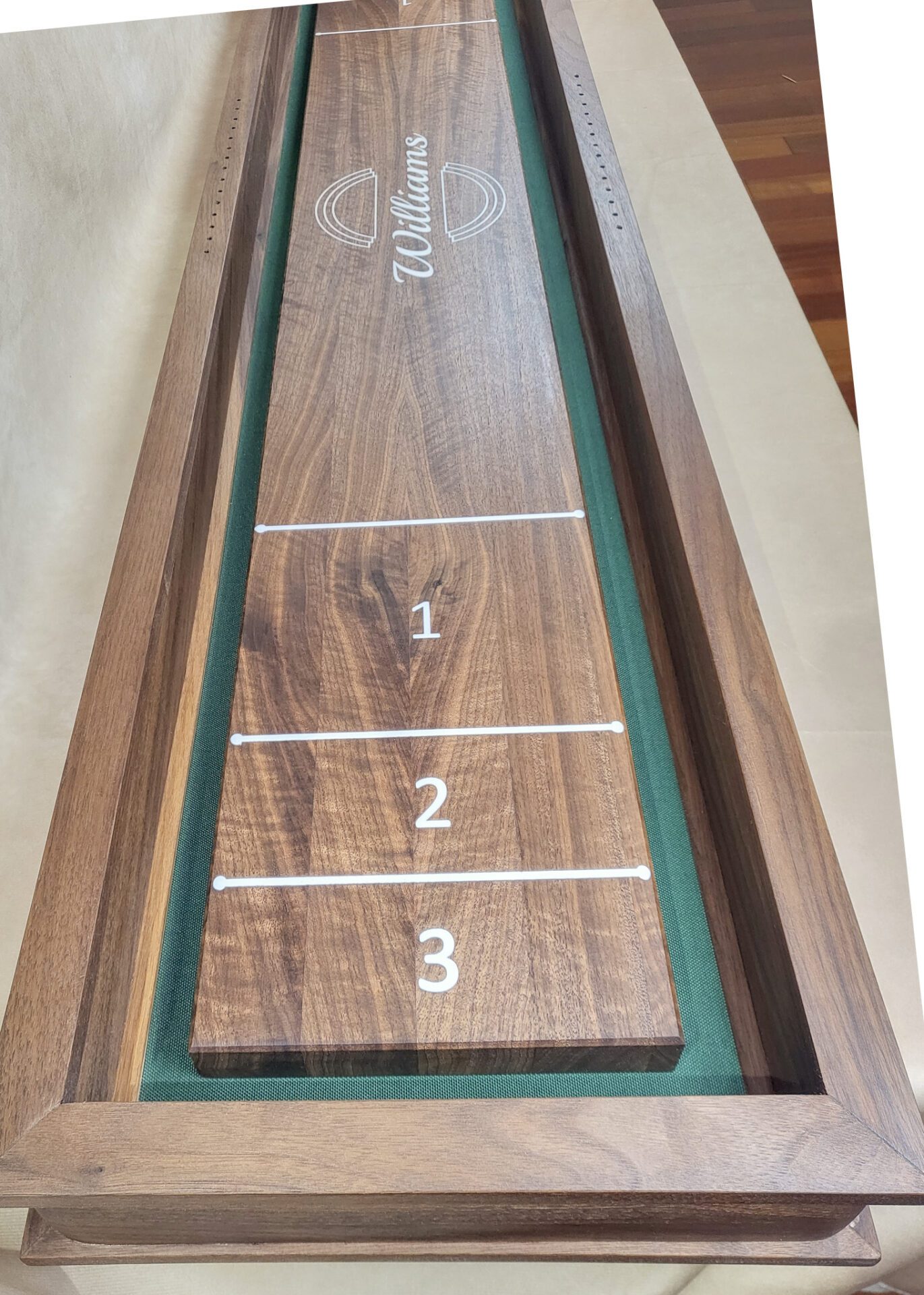 Sneak peek 122” shuffleboard