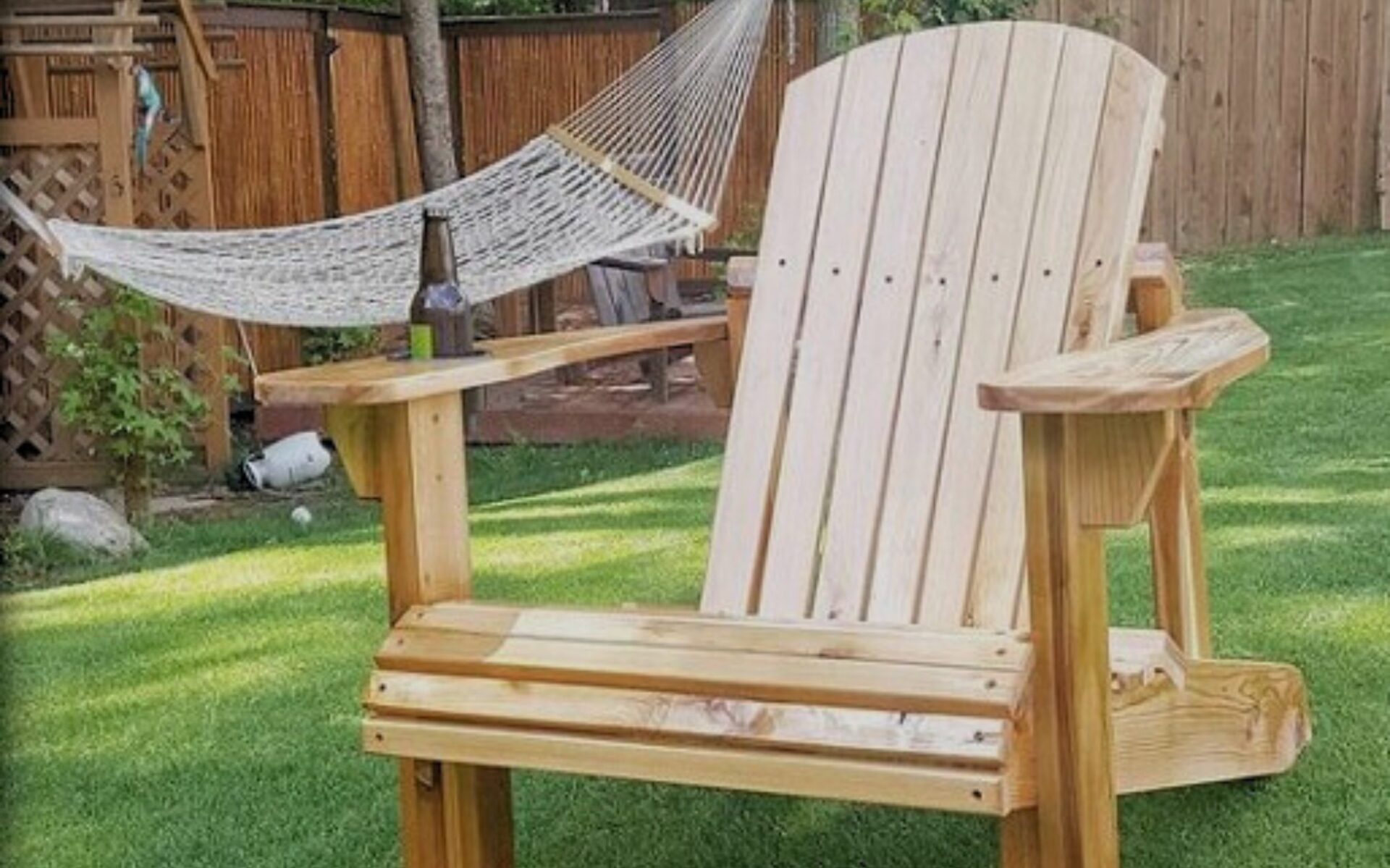 Cedar Wood Adirondack Chair