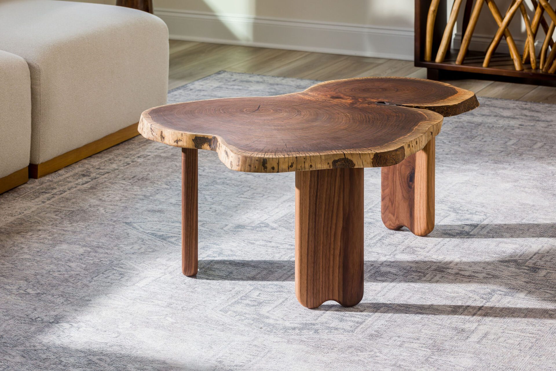 Live Edge Walnut Coffee Table